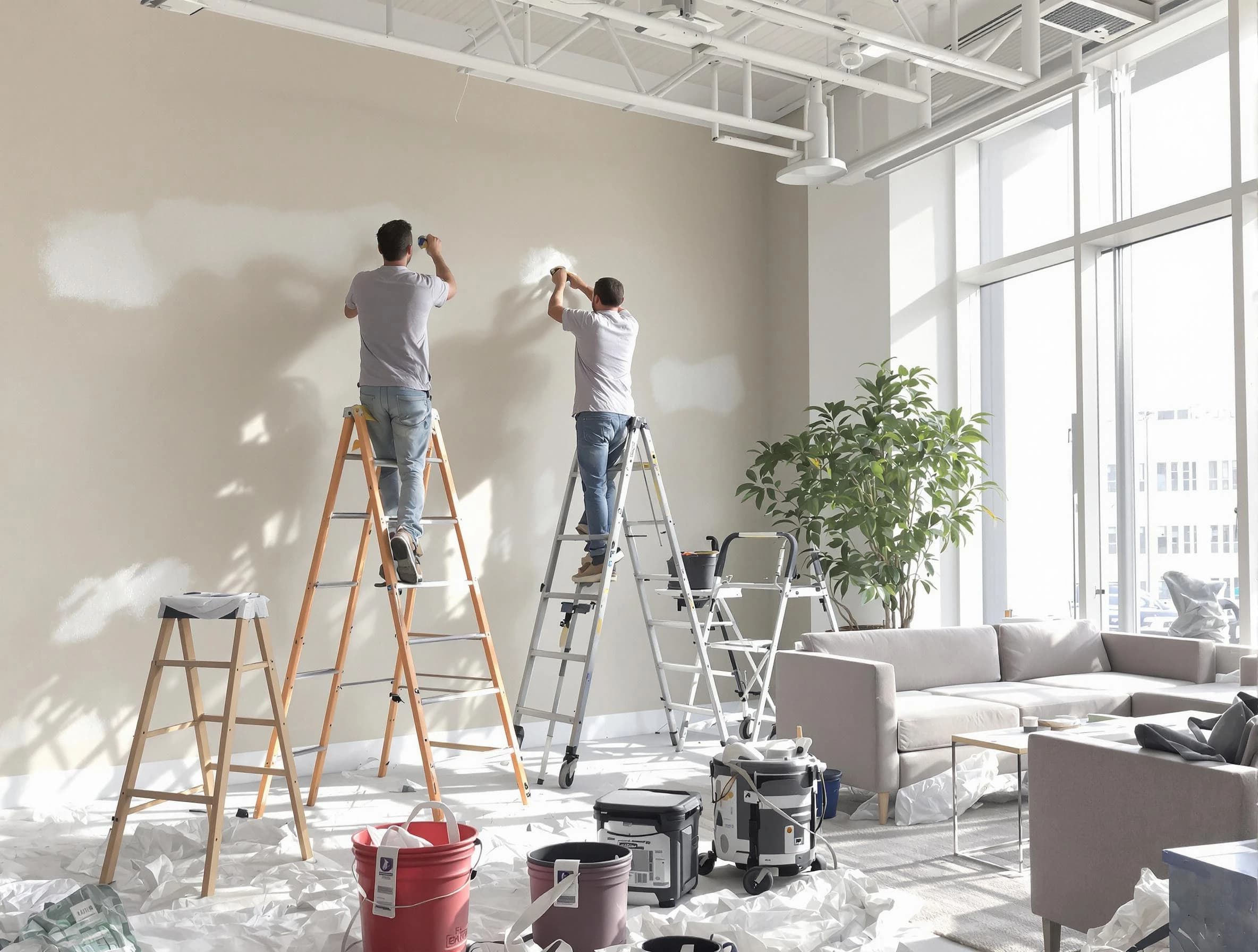 Tempe House Painters delivering commercial painting services in Tempe, AZ