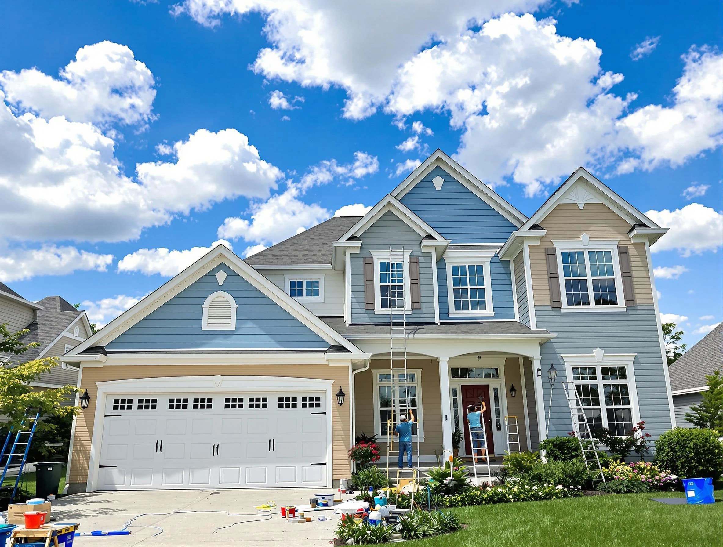 Professional house painting by Tempe House Painters experts in Tempe, AZ