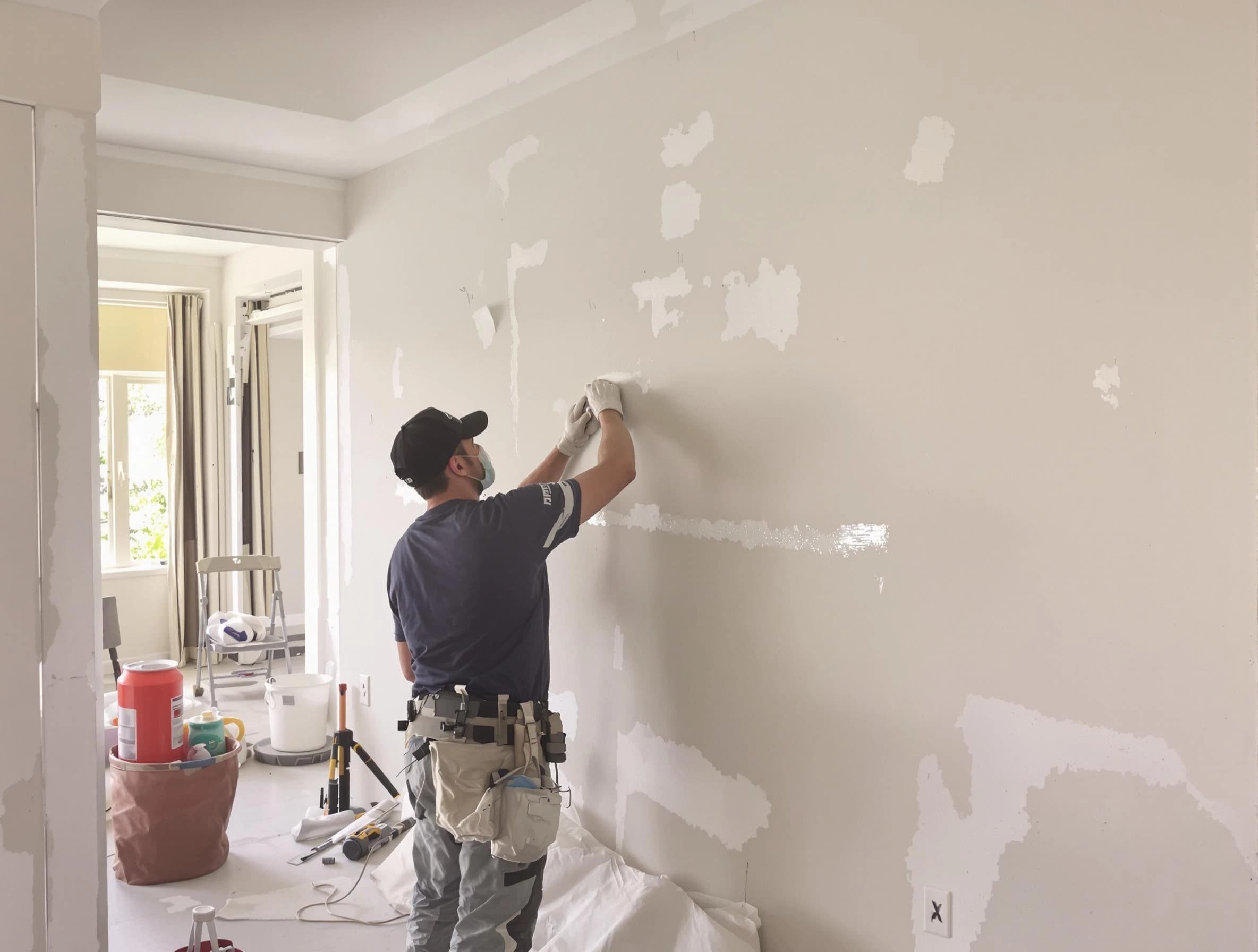 Taping and mudding service by Tempe House Painters in Tempe